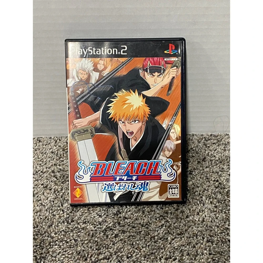 Video Game Sony PlayStation 2 Bleach Erabareshi Tamashii NTSC-J Excellent